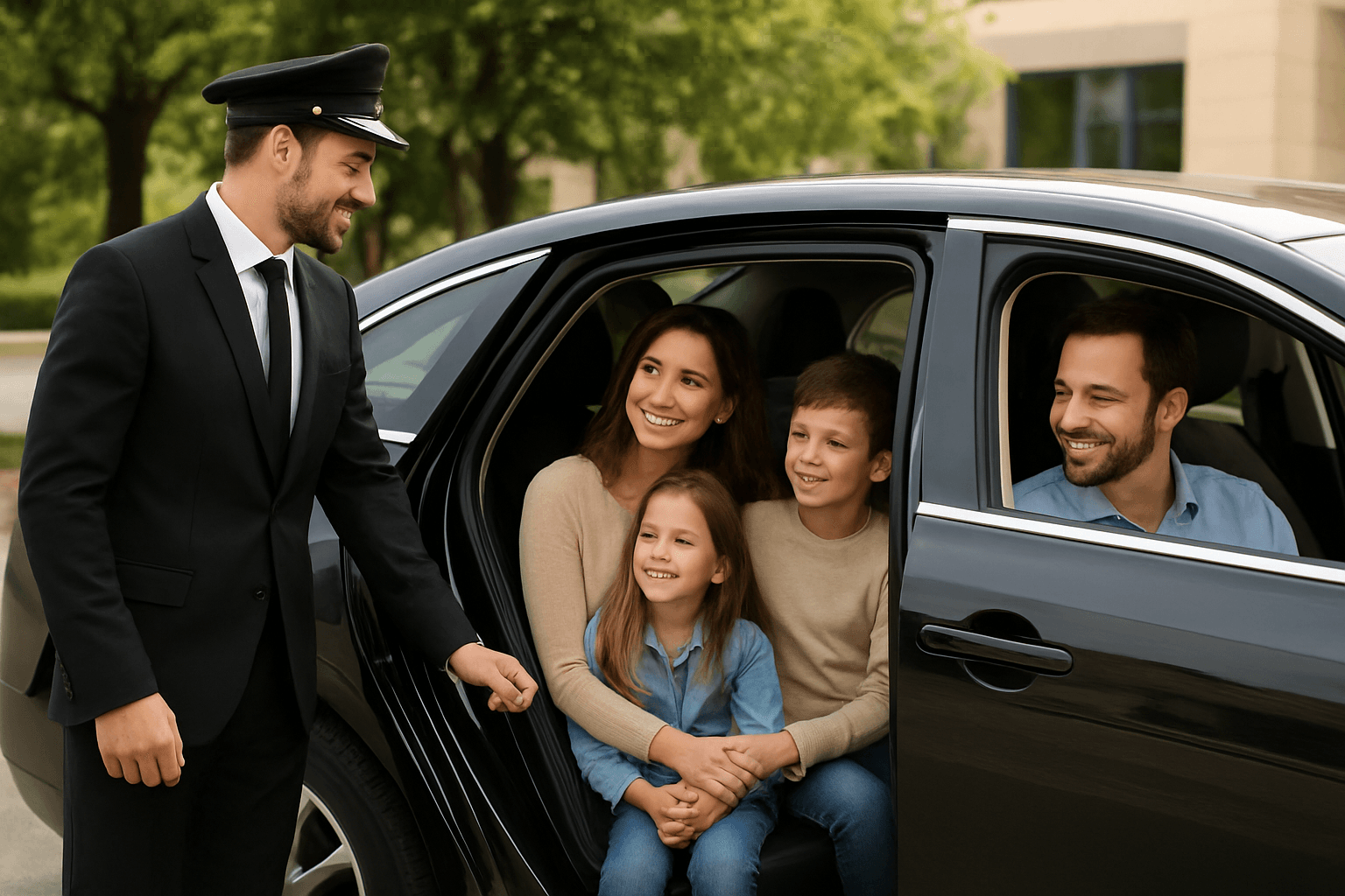 Privater Fahrer für Familien